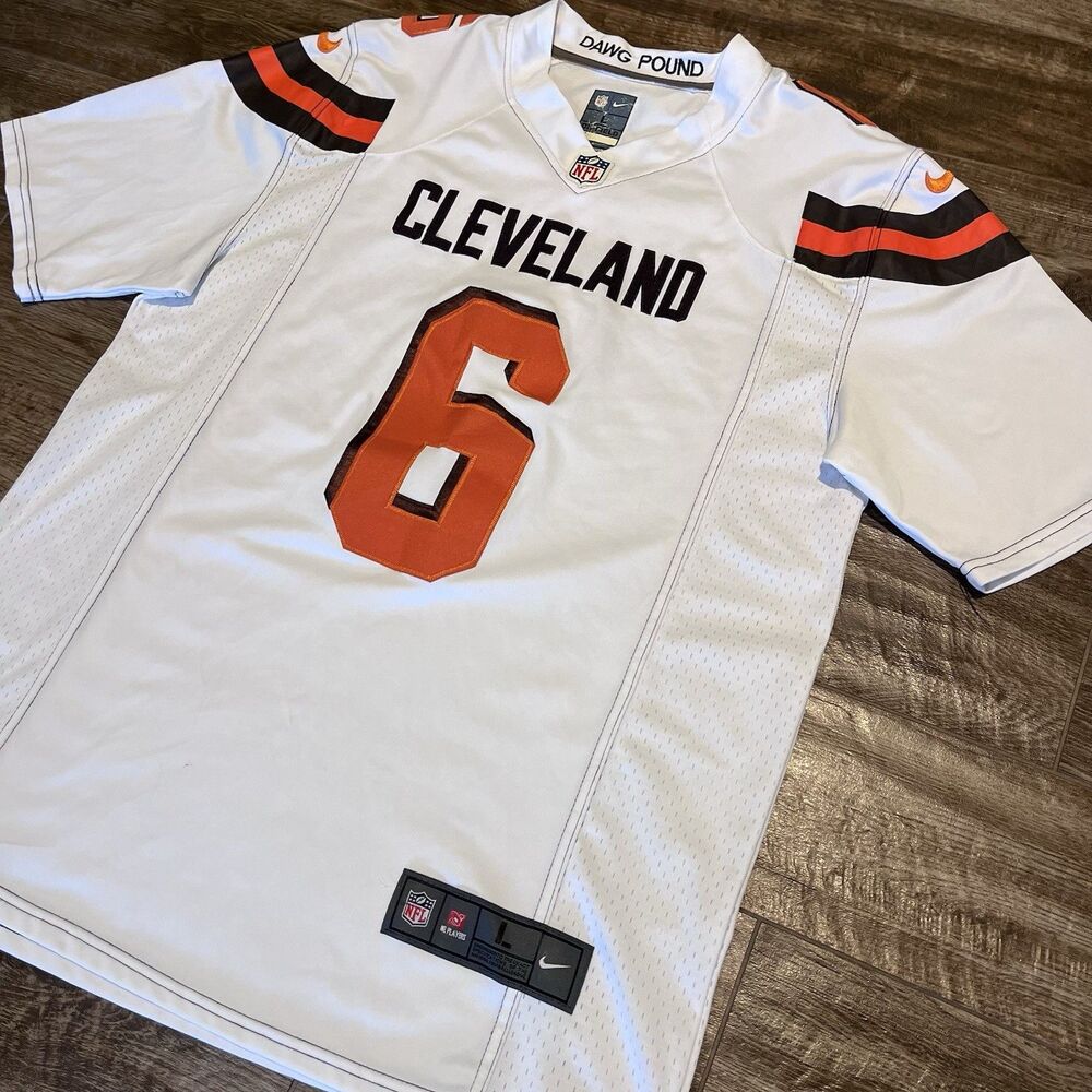 Nike On Field Baker Mayfield Cleveland Browns Jersey Large Dawg Pound Stitched